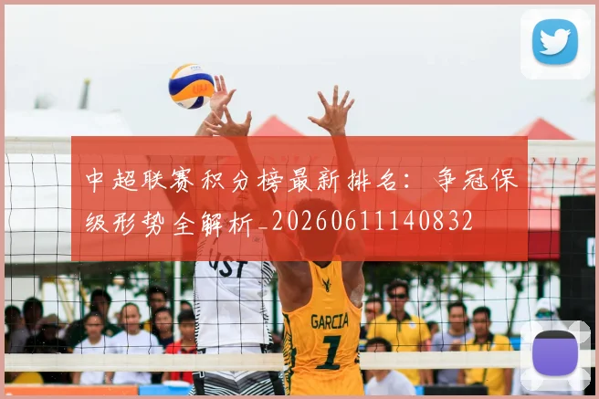 中超联赛积分榜最新排名：争冠保级形势全解析_20260611140832